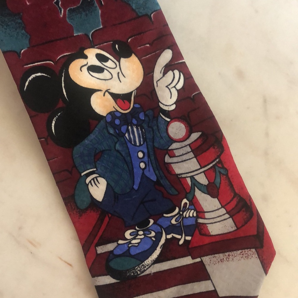 😎. Steamboat Willie Mickey tie - Picture 3 of 5